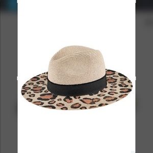 San Diego Hat Company animal print Fedora